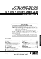 Yamaha HTR-5690 - Service Manual 